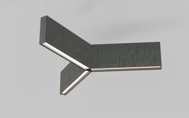 OUR FIRST MODULAR SYSTEM FOR ACOUSTIC LIGHTING