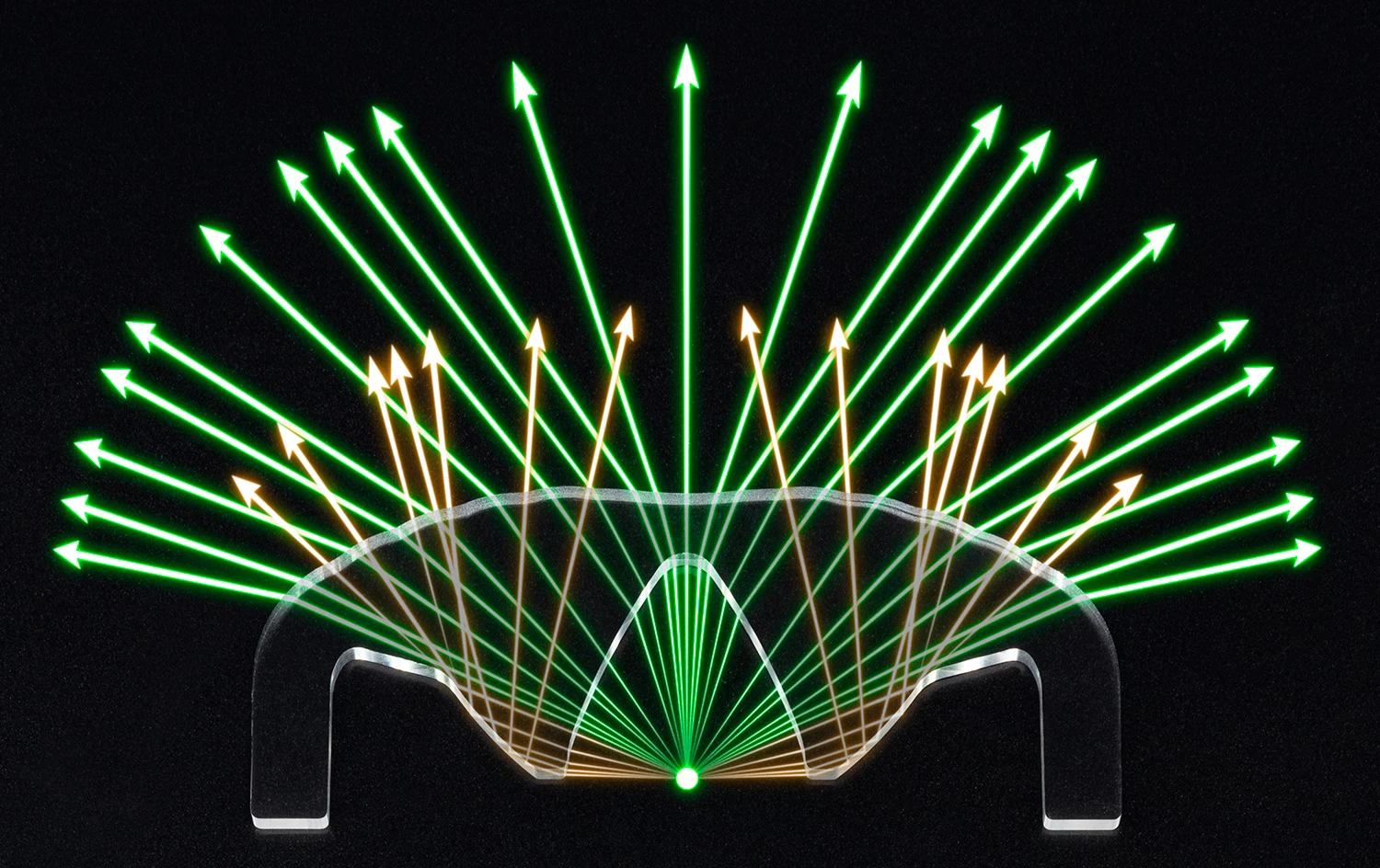 DIRECTED LIGHT REFRACTION 