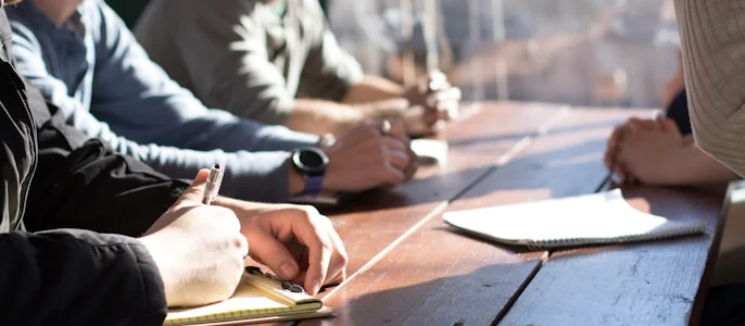 Agenda uma reunião antecipadamente