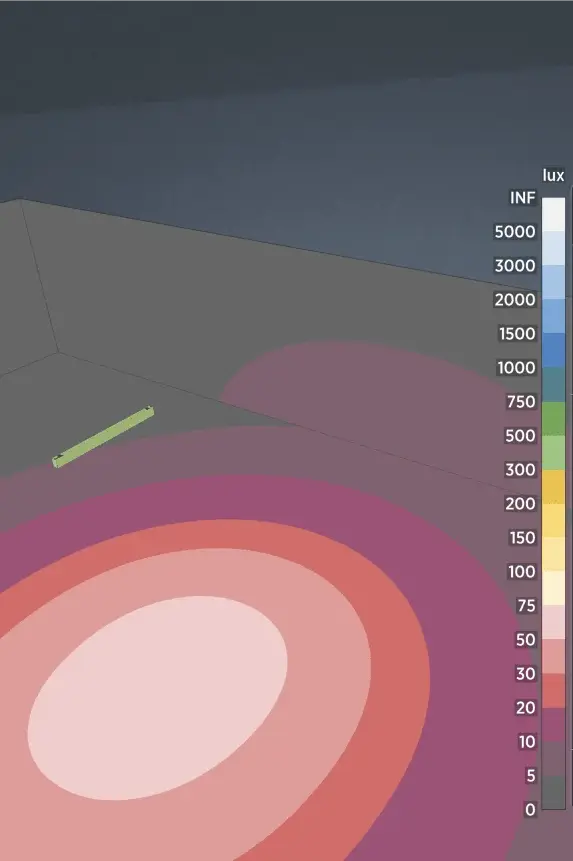Le seul configurateur au monde à avoir intégré une puissante fonction de calcul d'éclairage en temps réel pour les systèmes de profilés